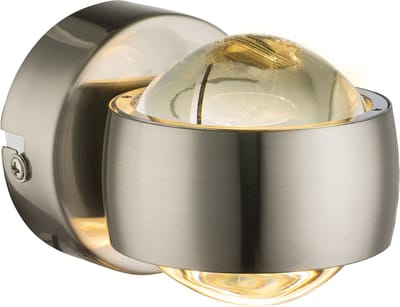 Globo - wandlamp - Randi - nikkel - metaal - LED - 78290