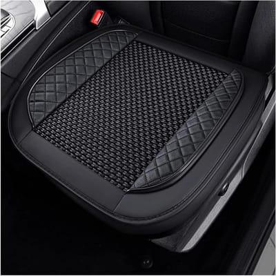 Autozitkussen - Stoelkussen Auto - Comfortabel Rijden - Ademend Materiaal - Universeel - Zwart