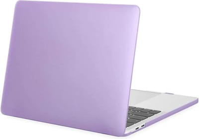 Hardshell Hoes - Geschikt voor MacBook Pro Cover 13 inch - Case voor Pro 13.3-inch (M1,M2 2017-2022) A1706, A2338, A2686 - Paars