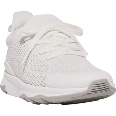 Fit Flop Dames/Dames FFX Gebreide Trainers (Wit/Grijs)