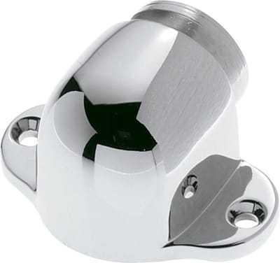 Deurstopper - chroom 40x54mm