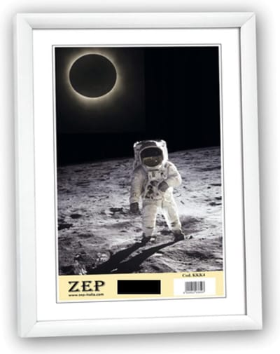 Zep fotolijst - KW3 - Wit - 15x20 cm - Kunststof - 6 stuks