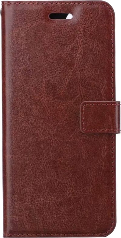 Hoesje Met Pasjeshouder - Geschikt voor Xiaomi 12X - Luxe Bookcase Portemonee - Flip Case - Kunstleer Book Case - Flipcase - Book Cover - Walletcase - Portemonneehoes - Bruin