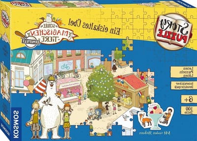 Educatieve Puzzel - Legpuzzel Kinderen - Samen Spelen - Met Verhaal - 100 Stukjes - Multicolor