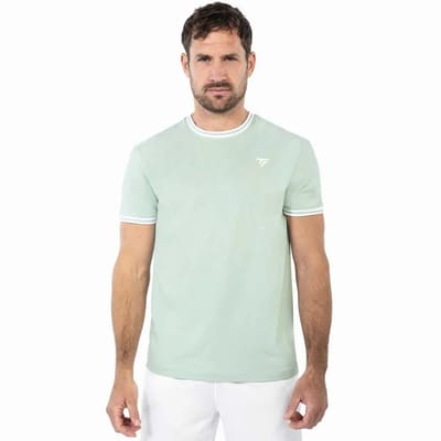 Tecnifibre Team Stretch T-shirt Met Korte Mouwen Groen S Man