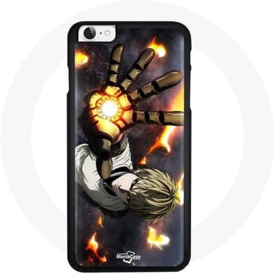 Hoesje - Maniacase - Iphone SE - Geanimeerd Design - Flexibel - One Punch Man