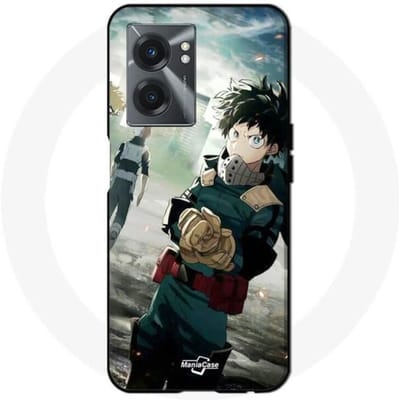 Hoesje - Maniacase - Realme V23 - My Hero Academia - Flexibel - Zwart
