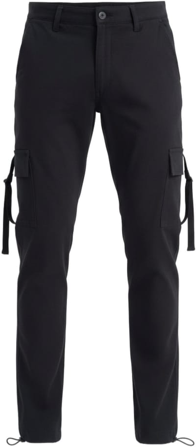 OMBRE Broek - Regular Fit - Katoen - Rits Zwart S