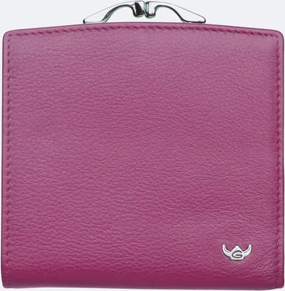 Golden Head Leren portemonnee Madrid RFID Protect Bügelbörse 2049 Fuchsia paars