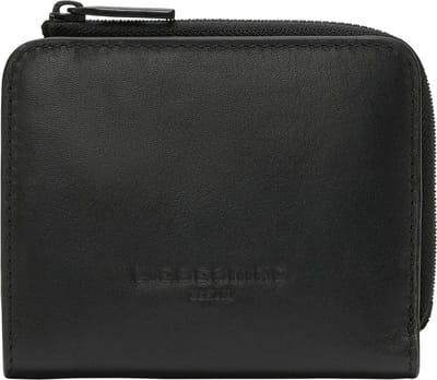 LIEBESKIND BERLIN Leren Portemonnee Hera Sheep Natural Toni Purse Black Zwart