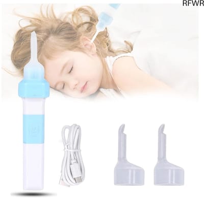 RFWR® Elektrisch Oorsmeerverwijderaar voor Veilig en Pijnloos Oorreinigen – Ideaal voor Volwassenen en Kinderen