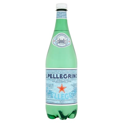 Italiaans bruisend water frizzante 1l - san pellegrino