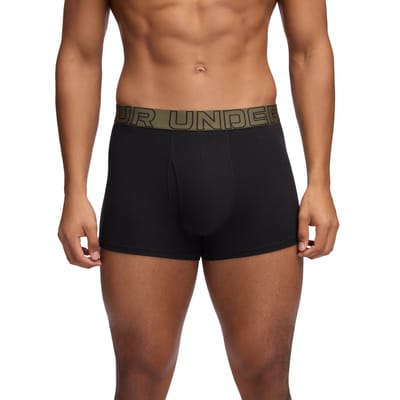 Under Armour Boxershorts UA PERFORMANCE COTTON - SOLID 3 IN 3PK Set van 3