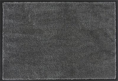 MD Entree - Deurmat - Schoonloopmat - Soft&Clean - 40 x 60 cm - Steel - Vloerkleed - Met antislip - Machine wasbaar - Vocht absorberend - Hoge dichtheid 600gr/m2