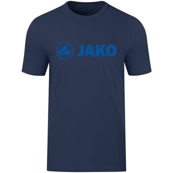Jako Promo T-Shirt Heren - Indigo Blauw / Marine Gemeleerd | Maat: S