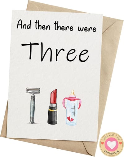 Grappige en Originele Felicitatiekaart voor Nieuwe Ouders en Babyborrel