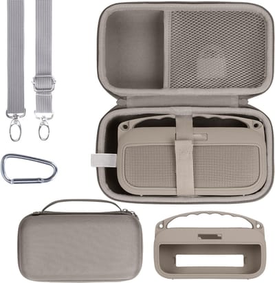 Duurzame Hard Case en Siliconen Hoes voor Bluetooth Draagbare Speaker - Bescherming en Stijl voor Bose SoundLink Flex (2e Generatie)