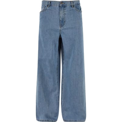 Urban Classics - 90's Loose Jeans Wijde broek - Taille, 36 inch - Blauw