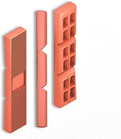 10 mm kunststof wiggen voor beglazing | Verpakking van 300 | Afstandsplaten en nivelleerblokken