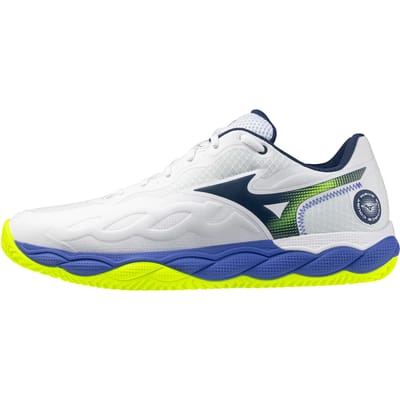 Mizuno Heren Tennisschoenen Wave Enforce Court CC 61GC243520 Wit Blauw