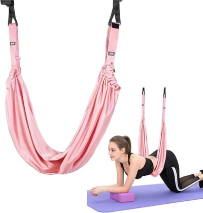 Aerial Yoga Hangmat - Anti-Zwaartekracht Yoga Hammock Nylon voor Fitness, Ballet, Pilates, Spagat & Gymnastiek