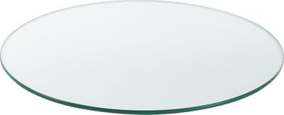 Glasplaat ESG veiligheidsglas 8 mm voor tafels Ø60 cm