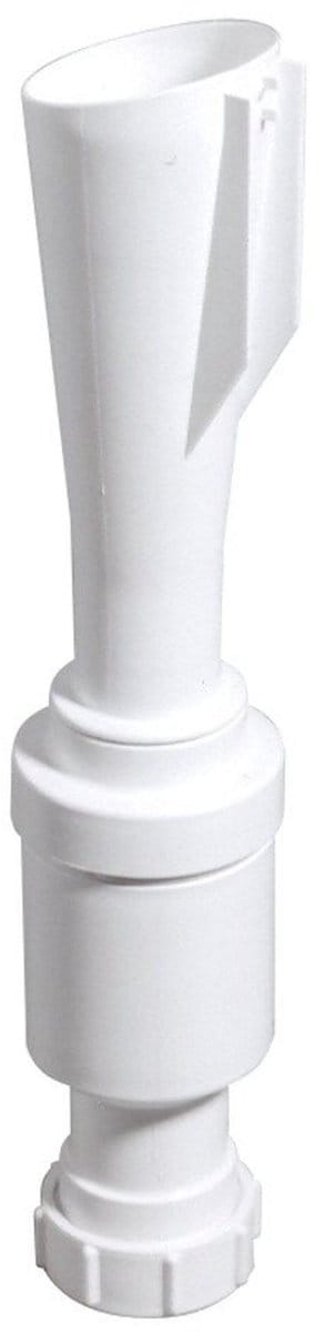McAlpine trechtersifon PP 32mm waterslot 60mm wit 0052746 (originele verpakking ontbreekt)