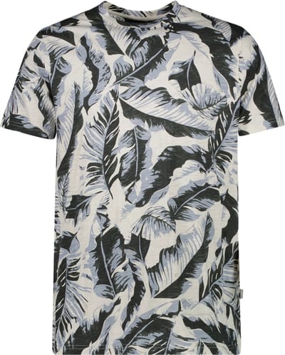 Cars Jeans T-shirt Yettey Heren T-shirt - Off White - Maat S
