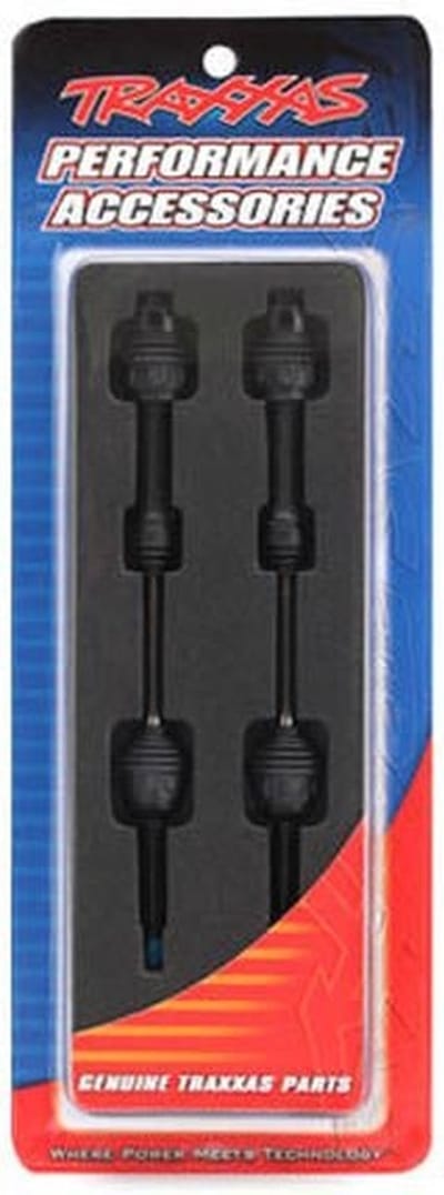 TRX1951R Driveshafts, rear, steel-spline, fits Rustler/Stampede