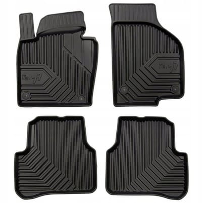Frogum No.77 Volkswagen Passat B6 - Automatten - Perfecte pasvorm - Geurloos TPE - Hoge beschermrand