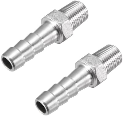 Dailygoods - 304 Roestvrij Staal Slangtule - 12 MM OD op 1/4