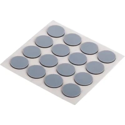 Fix-o-moll Zelfklevende Glijders Easy Glider Plat Grijs 17 Mm 16st
