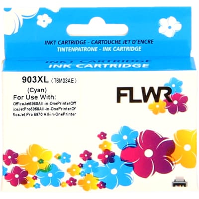 FLWR - Cartridges / HP 903XL / cyaan / Geschikt voor HP