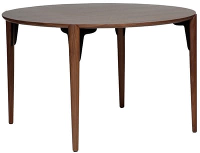 Paragon Dan-Form eetkamertafel fineer walnoot.