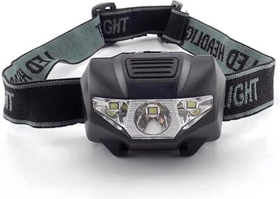 Actie4you® - Hoofdlamp - LED - Kantelbaar - 3 Standen - 150 Lumen