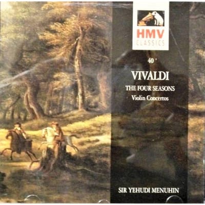 CD VIVALDI YEHUDI MENUHIN Vier Jaargetijden Vioolconcerten HMV7676442 HMV 1992 Duitsland Klassiek Gebruikt
