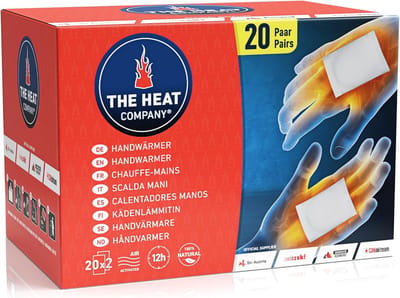 Luchtwarmers voor Handen - 12 Uur Extra Warmte - Natuurlijke Ingrediënten