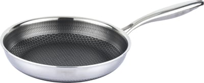 Cheffinger Koekenpan - 28cm - RVS - Honingraat - Inductie