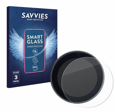 3 Stuks Savvies Screenprotector - geschikt voor Meraki Espresso Machine - beschermfolie glas transparant