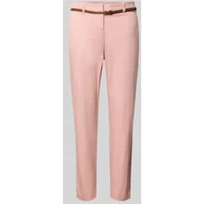 broek in verkorte pasvorm met riem