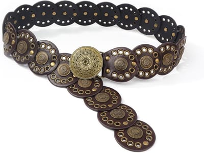 Vintage Tailleband, Westerse Mode Ceintuur, Bohemian Stijl Riemen voor Dames - Perfect voor Casual en Feestelijke Outfits