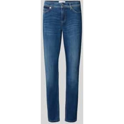 Slim fit jeans van katoenmix model 'PIPER'