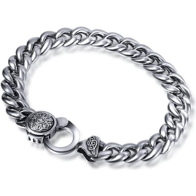 Puur zilveren sterling 925 zilveren mode-sieraden, Thaise zilveren schakelarmband S925 20cm gray