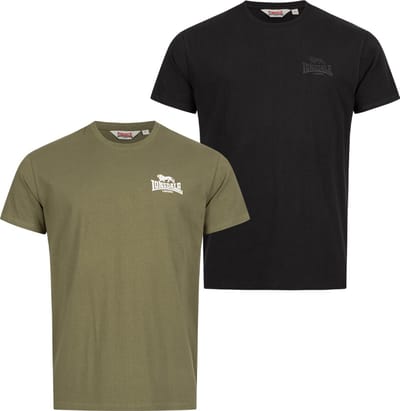 Lonsdale T-Shirt Blairmore T-Shirt regular fit dubbelpak