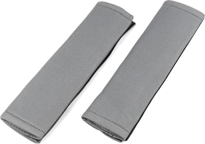 AMiO Gordelbeschermhoes voor Schouder Grijs (2 stuks) [gordelhoes - gordelband]