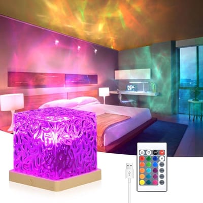 MMP® Noorderlicht Projector - Aurora Projector - Galaxy Lamp - Veelkleurig- 13cm x 12cm x 12cm; 270 g