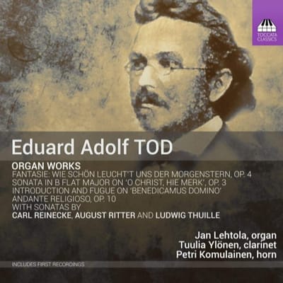 Jan Lehtola, Tuulia Ylönen, Petri Komulainen - Tod: Organ Works (CD)