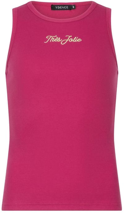 Ydence Top Très Jolie Tops & T-shirts Dames - Shirt - Fuchsia - Maat XS