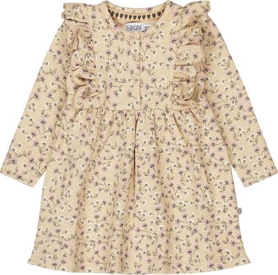 Dirkje meisjes jurk Dark sand - grow