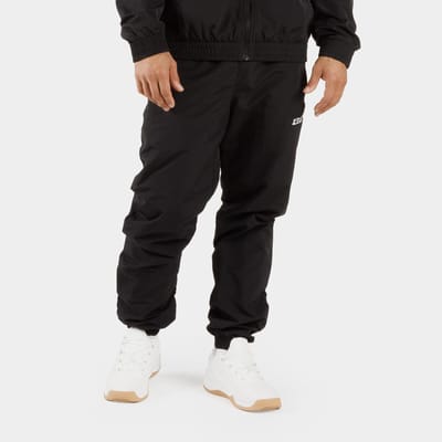 ZEUZ Heren Retro Trainingsbroek – Sportbroek Casual & Fitness - Zwart - S